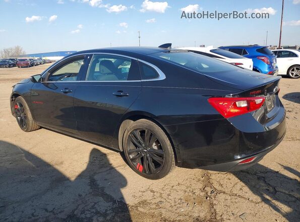 1G1ZD5ST7JF185638 2018 CHEVROLET MALIBU Black Rear left