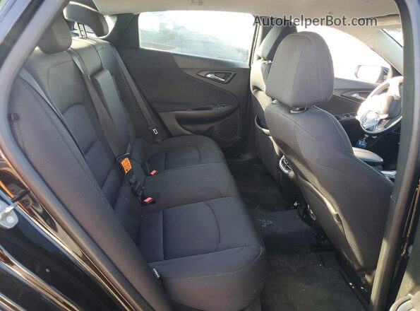 1G1ZD5ST7JF185638 2018 CHEVROLET MALIBU Black Rear seats view