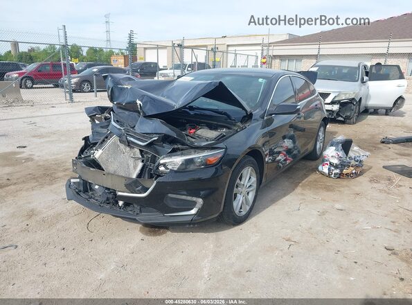 1G1ZD5ST7JF268938 2018 CHEVROLET MALIBU Black Առջևի ձախ երեք քառորդ տեսարան