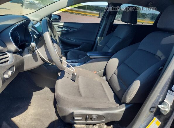 1G1ZD5ST7KF105627 2019 CHEVROLET MALIBU Синий Вид салона спереди