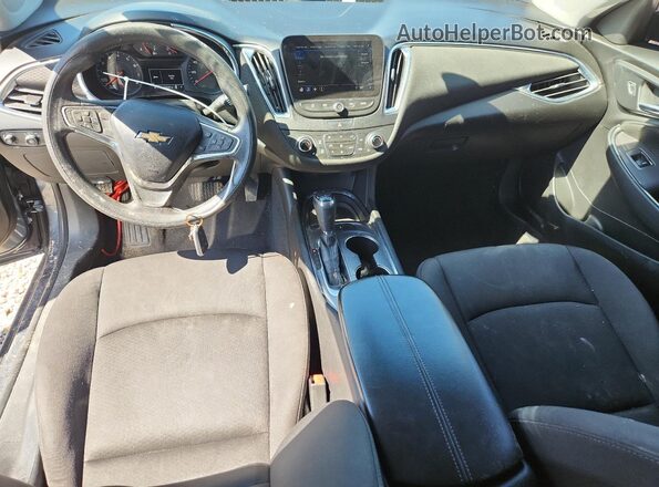 1G1ZD5ST7KF105627 2019 CHEVROLET MALIBU Синий Вид панели приборов