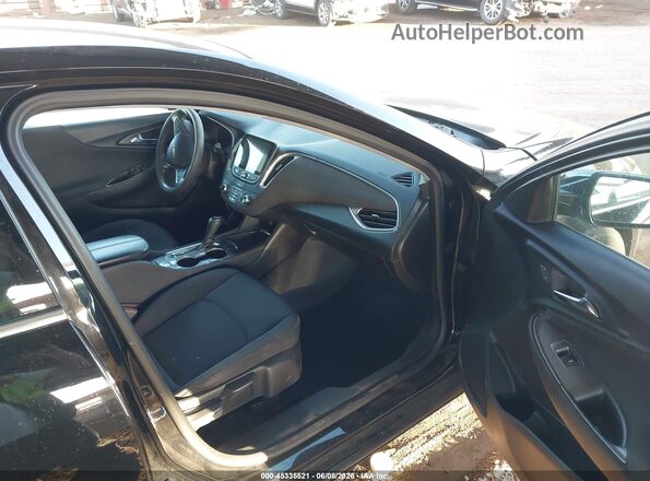 1G1ZD5ST7KF160367 2019 CHEVROLET MALIBU Black წინა სალონის ხედი