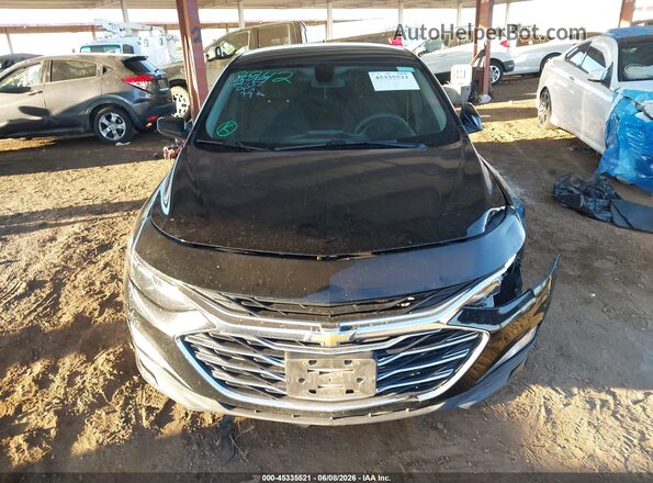 1G1ZD5ST7KF160367 2019 CHEVROLET MALIBU Black ხელსაწყოთა პანელის ხედი
