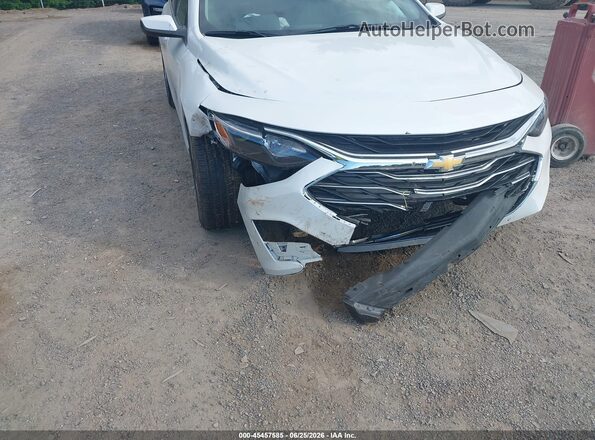 1G1ZD5ST7KF201869 2019 CHEVROLET MALIBU Белый Вид спереди