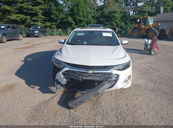 1G1ZD5ST7KF201869 2019 CHEVROLET MALIBU Белый Вид задней части салона