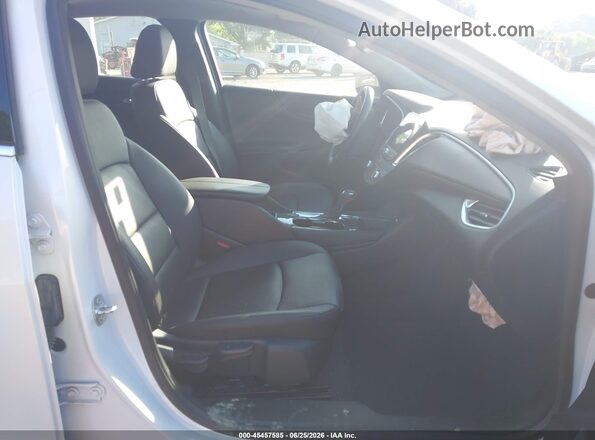 1G1ZD5ST7KF201869 2019 CHEVROLET MALIBU Белый Вид салона спереди