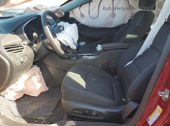 1G1ZD5ST7KF226707 2019 CHEVROLET MALIBU Red Вид салону спереду