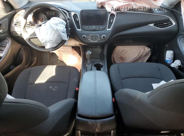 1G1ZD5ST7KF226707 2019 CHEVROLET MALIBU Red Вид панелі приладів