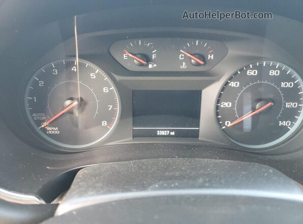 1G1ZD5ST7KF226707 2019 CHEVROLET MALIBU Red Вид щитка приладів