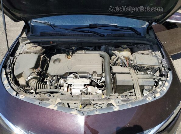 1G1ZD5ST7LF080102 2020 CHEVROLET MALIBU Maroon 