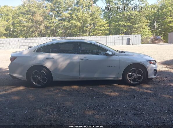 1G1ZD5ST7MF008365 2021 CHEVROLET MALIBU White Rear interior view