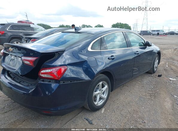 1G1ZD5ST7MF009502 2021 CHEVROLET MALIBU Blue Հետևի աջ