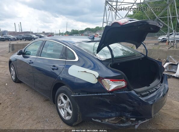 1G1ZD5ST7MF009502 2021 CHEVROLET MALIBU Blue Դիմացի տեսք