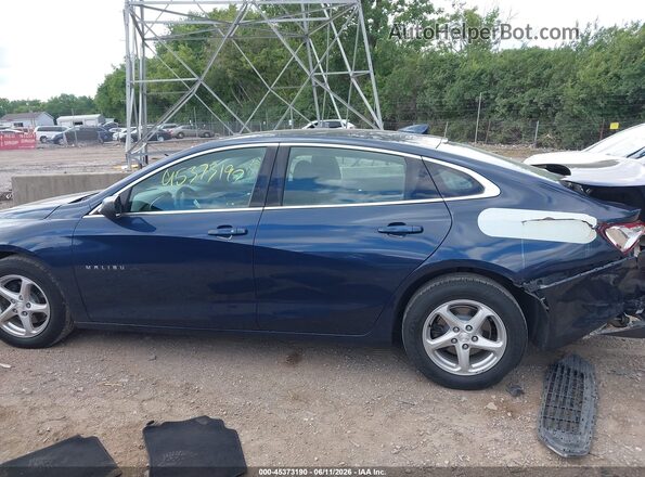 1G1ZD5ST7MF009502 2021 CHEVROLET MALIBU Blue Սալոնի 360 աստիճան տեսք