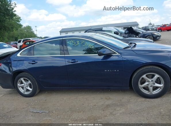1G1ZD5ST7MF009502 2021 CHEVROLET MALIBU Blue Սալոնի հետևի տեսք