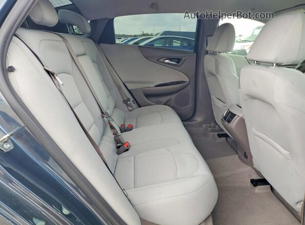 1G1ZD5ST7MF014005 2021 CHEVROLET MALIBU Gray Rear seats view