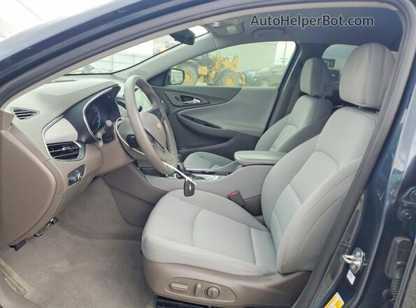 1G1ZD5ST7MF014005 2021 CHEVROLET MALIBU Gray Front interior view
