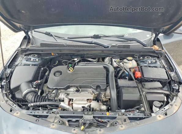1G1ZD5ST7MF014005 2021 CHEVROLET MALIBU Gray Rear interior view