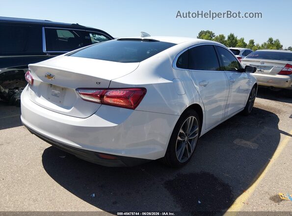 1G1ZD5ST7MF026963 2021 CHEVROLET MALIBU Белый Задняя правая четверть