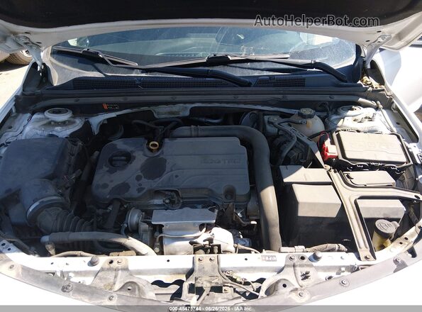 1G1ZD5ST7MF026963 2021 CHEVROLET MALIBU Белый Вид сзади