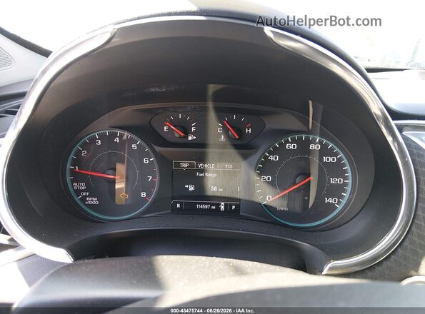1G1ZD5ST7MF026963 2021 CHEVROLET MALIBU Белый Вид задних сидений