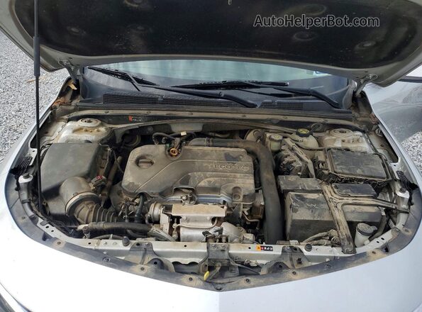 1G1ZD5ST7MF028180 2021 CHEVROLET MALIBU Silver 