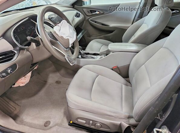 1G1ZD5ST7MF045609 2021 CHEVROLET MALIBU Blue წინა სალონის ხედი