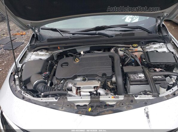 1G1ZD5ST7MF089030 2021 CHEVROLET MALIBU Gray Rear view