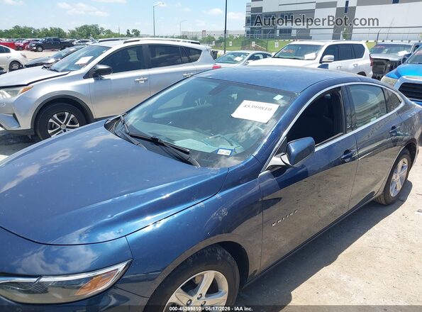 1G1ZD5ST7NF171650 2022 CHEVROLET MALIBU Dark Blue Вид спереди