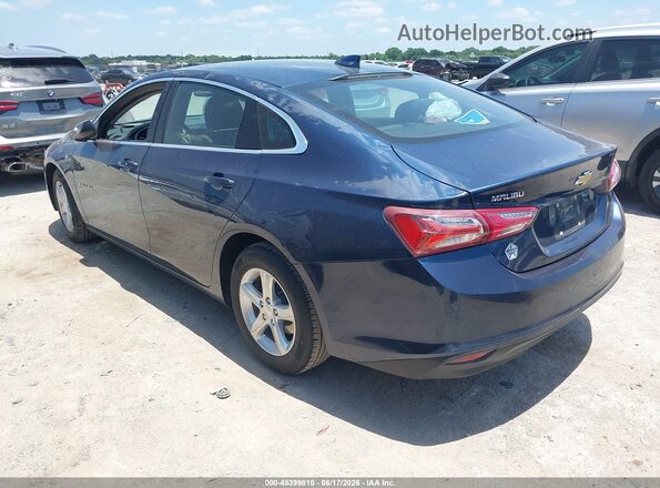 1G1ZD5ST7NF171650 2022 CHEVROLET MALIBU Dark Blue Задняя левая четверть