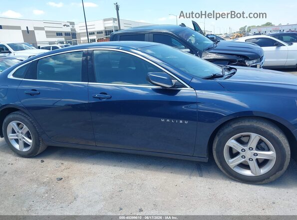1G1ZD5ST7NF171650 2022 CHEVROLET MALIBU Dark Blue Вид задней части салона