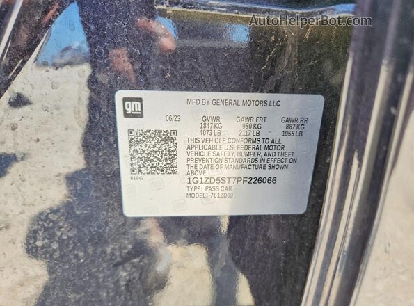 1G1ZD5ST7PF226066 2023 CHEVROLET MALIBU Charcoal Вид підкапотного простору