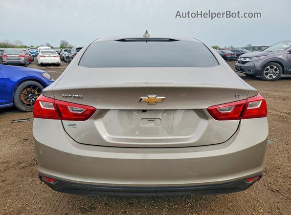 1G1ZD5ST7PF237181 2023 CHEVROLET MALIBU Желто-коричневый Вид сзади