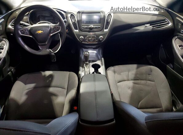 1G1ZD5ST8JF124668 2018 CHEVROLET MALIBU Silver Vista del salpicadero