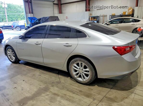 1G1ZD5ST8JF124668 2018 CHEVROLET MALIBU Silver Trasero izquierdo