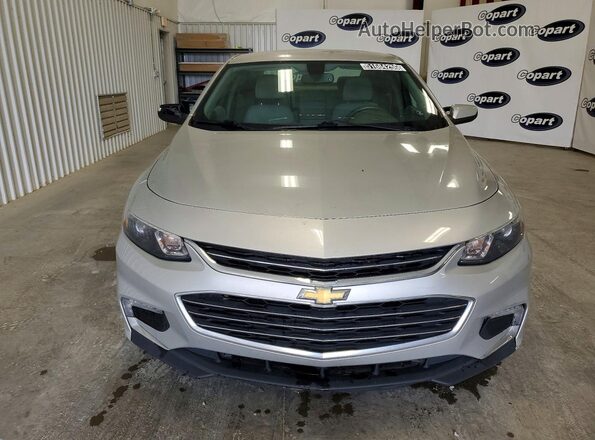1G1ZD5ST8JF142765 2018 CHEVROLET MALIBU Silver Front view