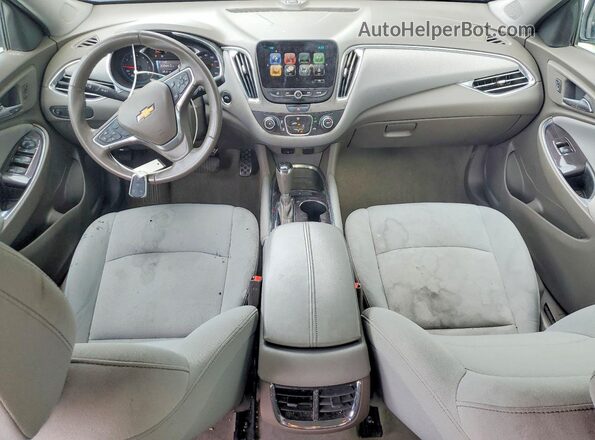 1G1ZD5ST8JF142765 2018 CHEVROLET MALIBU Silver Dashboard view