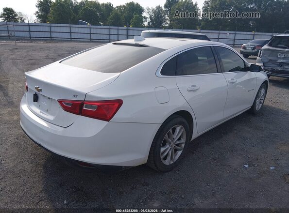 1G1ZD5ST8JF142913 2018 CHEVROLET MALIBU White Задня права чверть