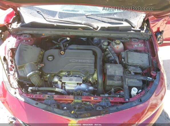 1G1ZD5ST8JF165723 2018 CHEVROLET MALIBU Red Rear view