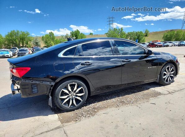 1G1ZD5ST8JF281021 2018 CHEVROLET MALIBU Black უკანა მარჯვენა