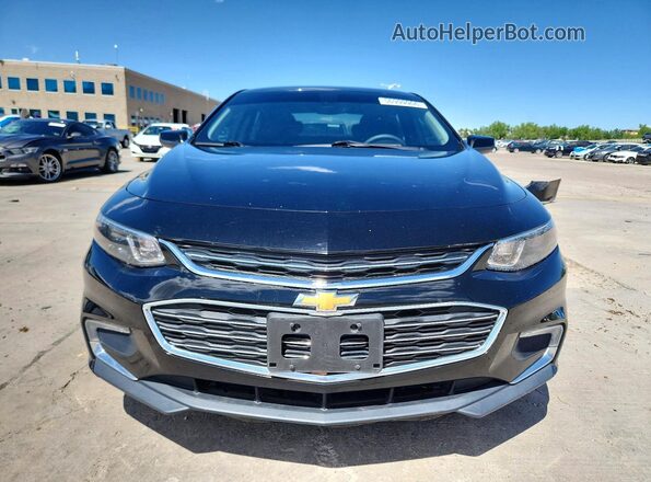 1G1ZD5ST8JF281021 2018 CHEVROLET MALIBU Black წინა ხედი