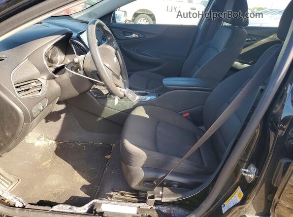 1G1ZD5ST8KF161883 2019 CHEVROLET MALIBU Black Front interior view