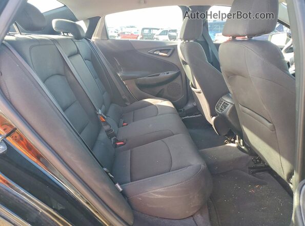 1G1ZD5ST8KF161883 2019 CHEVROLET MALIBU Black Rear seats view