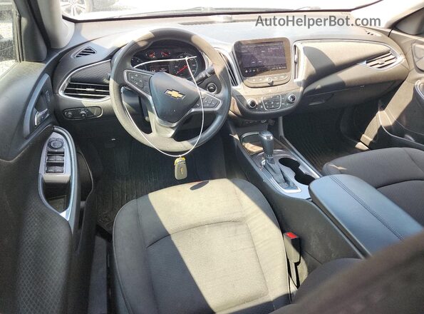 1G1ZD5ST8KF197170 2019 CHEVROLET MALIBU Blue Вид панелі приладів