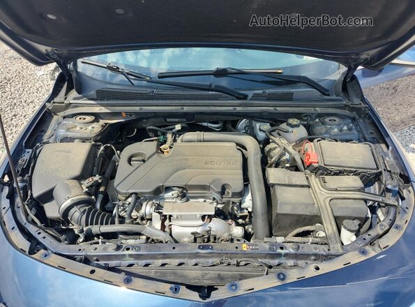 1G1ZD5ST8KF197170 2019 CHEVROLET MALIBU Blue Вид задньої частини салону