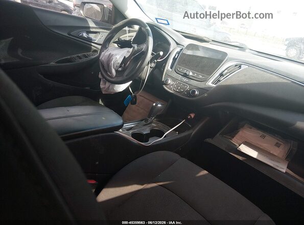 1G1ZD5ST8LF005229 2020 CHEVROLET MALIBU Black Front interior view