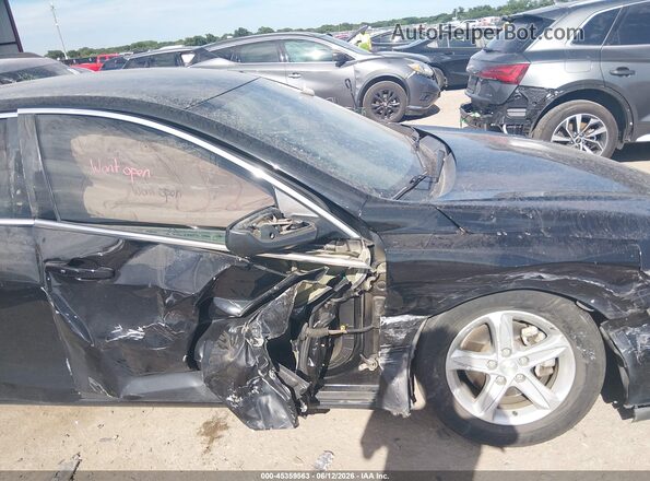 1G1ZD5ST8LF005229 2020 CHEVROLET MALIBU Black Front view