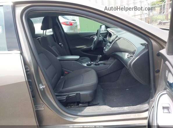 1G1ZD5ST8LF009314 2020 CHEVROLET MALIBU Gray Front interior view
