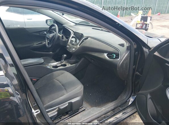 1G1ZD5ST8LF025965 2020 CHEVROLET MALIBU Black წინა სალონის ხედი