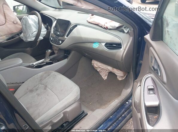 1G1ZD5ST8LF063129 2020 CHEVROLET MALIBU Blue Front interior view